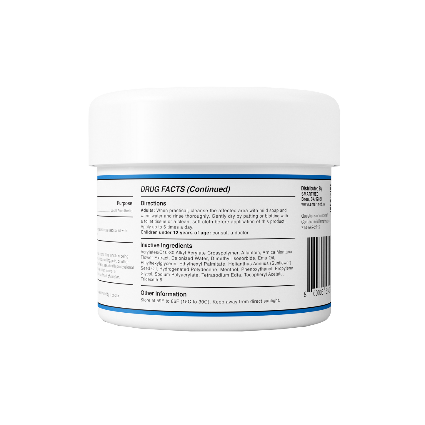 SMART Numb - Maximum Strength Numbing Cream