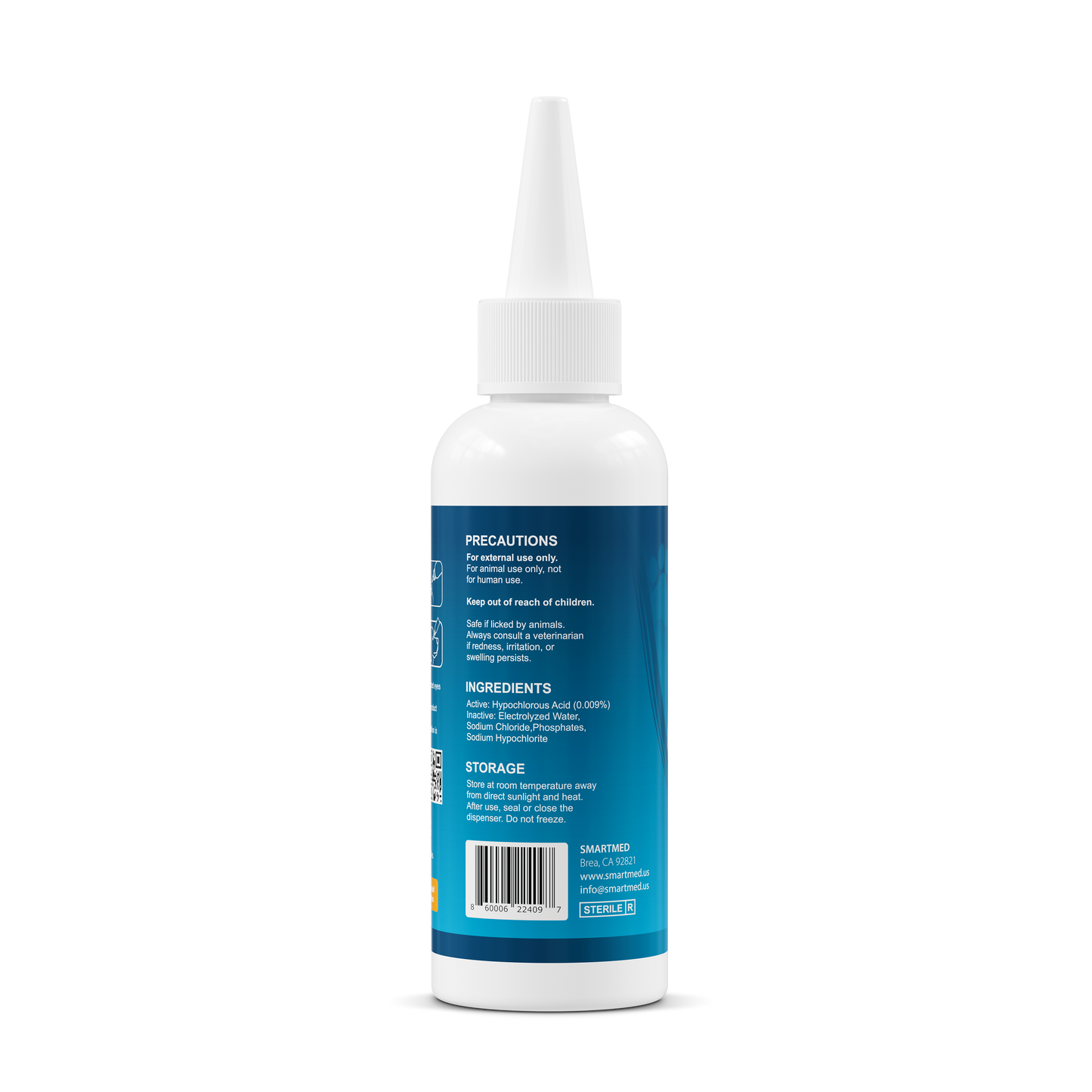 Pet Antimicrobial Eye Wash - Soothes, Relieves, Cleans, Hydrates 5.1 oz