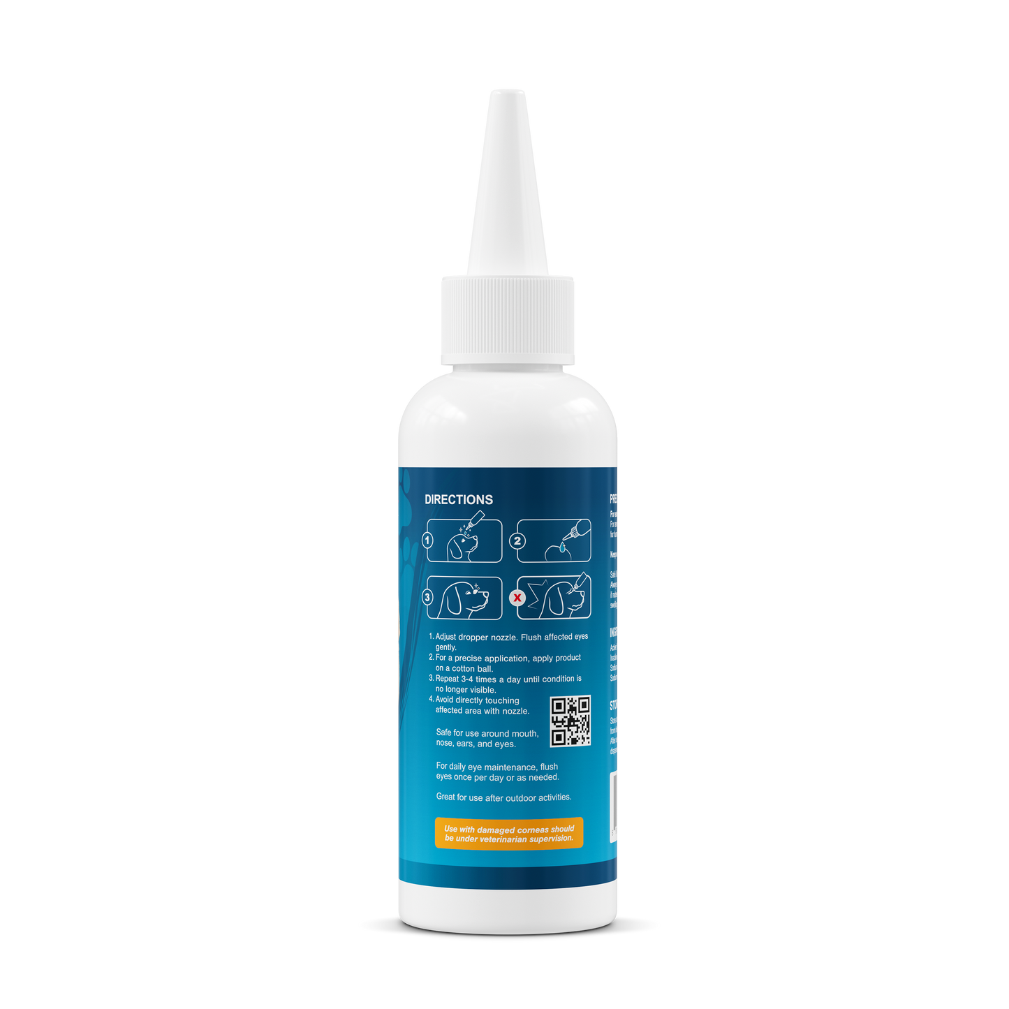 Pet Antimicrobial Eye Wash - Soothes, Relieves, Cleans, Hydrates 5.1 oz