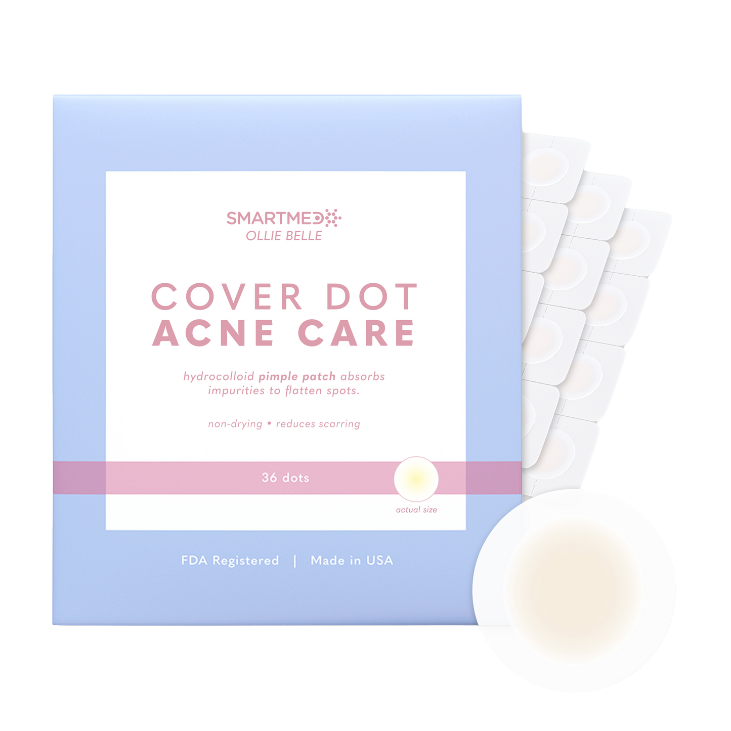 SmartMed Skincare Duo: SmartNumb 5% Lidocaine Cream + Cover Dot Acne Care