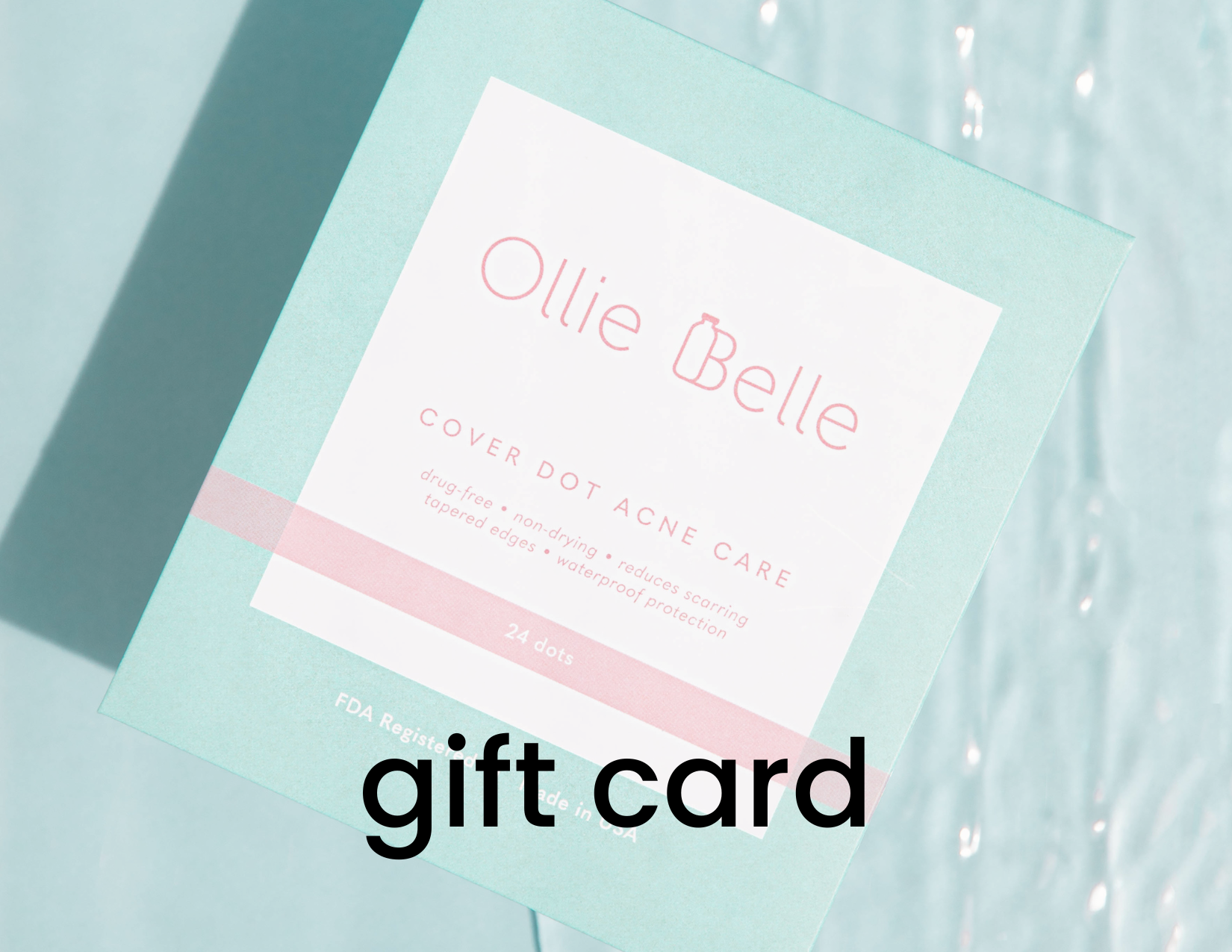 gift card image cover dot acne patch 24 count