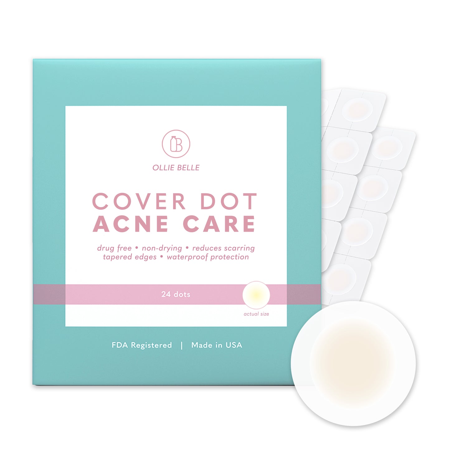 Cover Dot Acne Care – Hydrocolloid Pimple Acne Spot Treatment | 24 to 240 Count