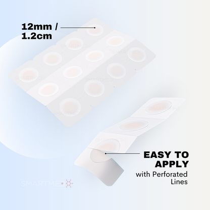 SMART Cold Sore Patch Duo | 12mm + 15mm Hydrocolloid Patches