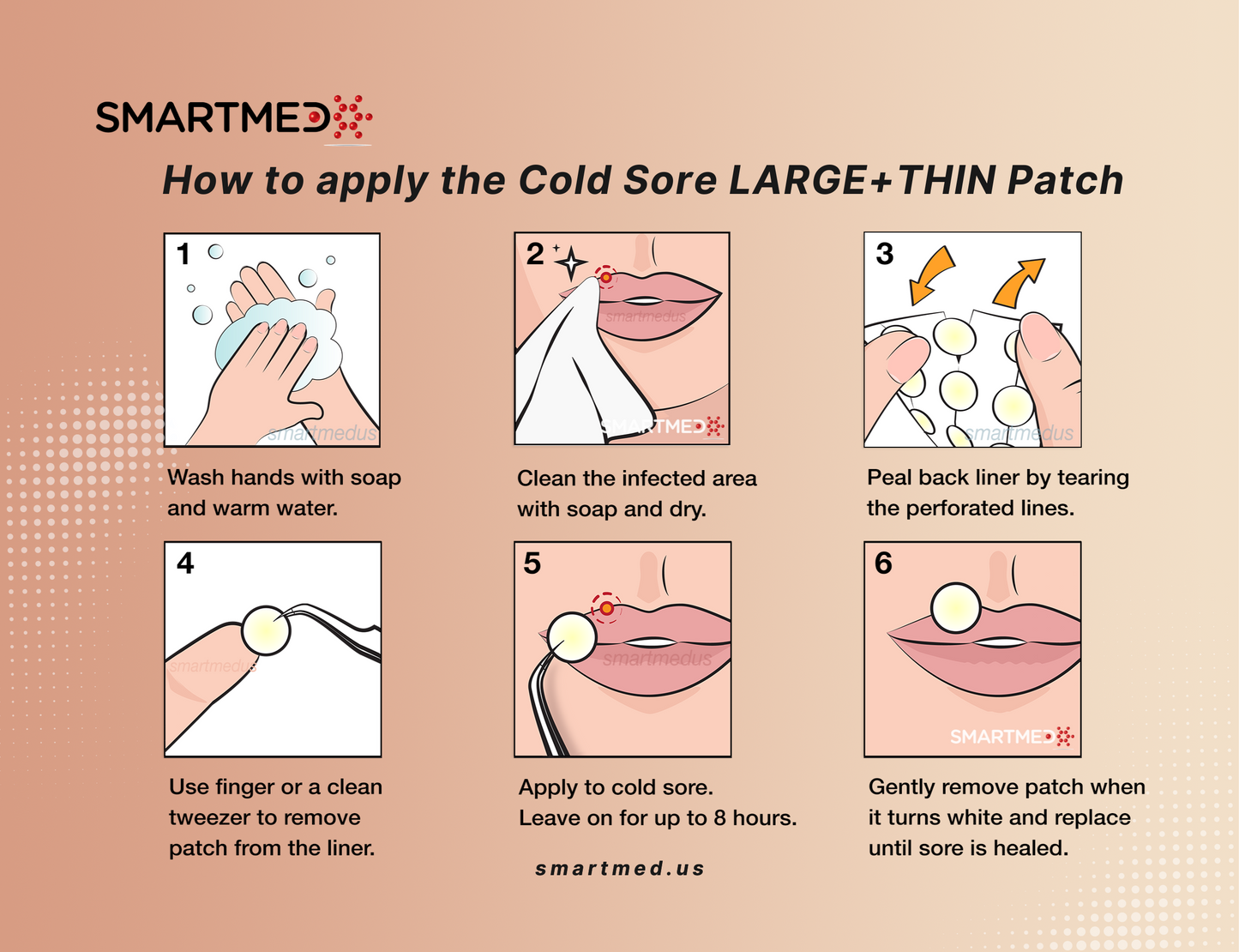 Smart Honey Cold Sore Patch