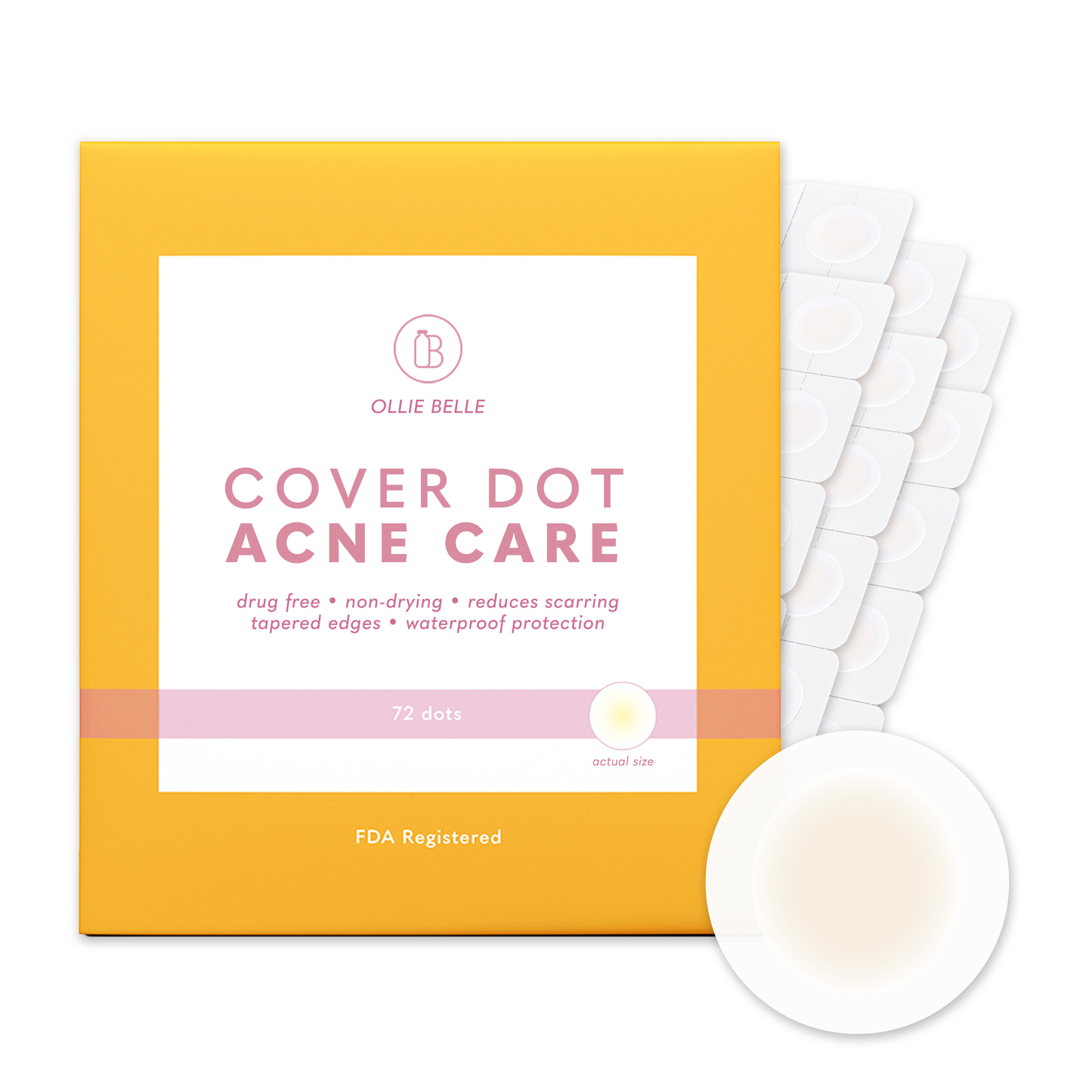 Cover Dot Acne Care – Hydrocolloid Pimple Acne Spot Treatment | 24 to 240 Count