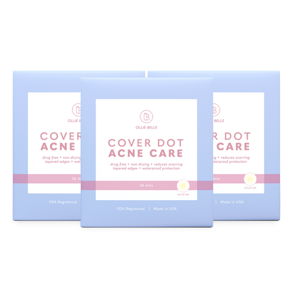 Cover Dot Acne Care - Hydrocolloid Patches Spot Treatment | 108 Patches (Pack of 3)