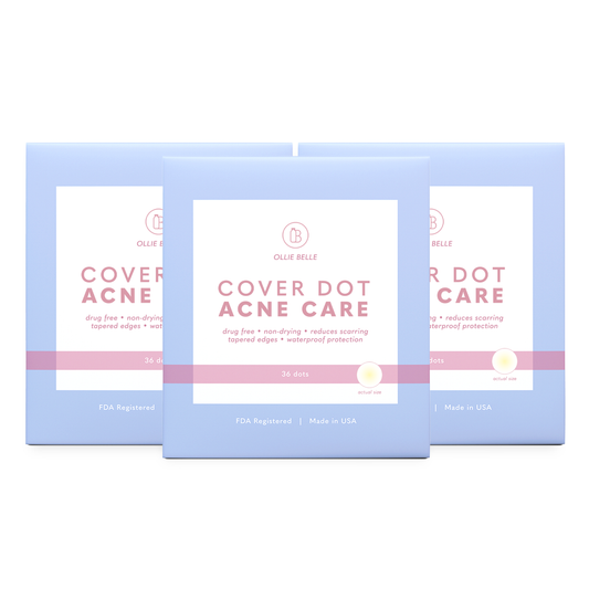 Cover Dot Acne Care - Hydrocolloid Patches Spot Treatment | 108 Patches (Pack of 3)