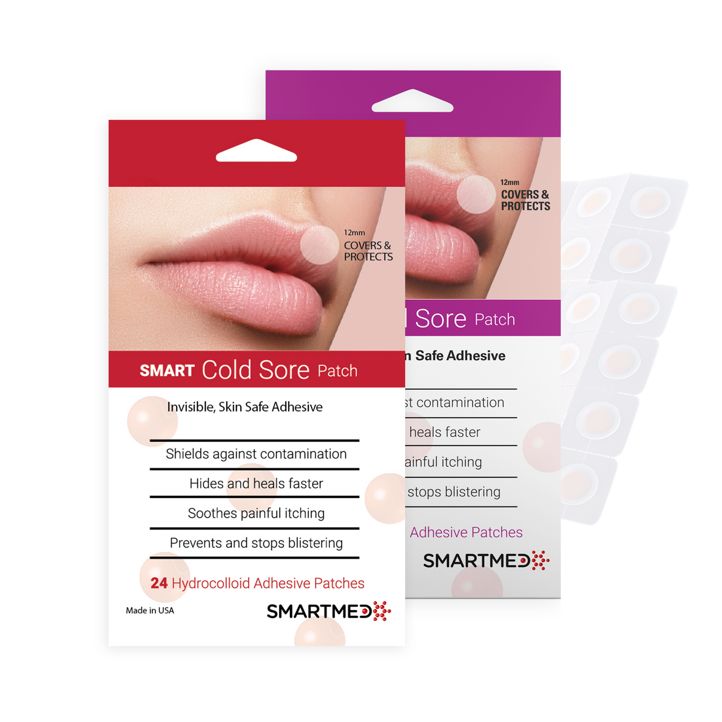 Smart Cold Sore Patch Secure Hold | 12mm