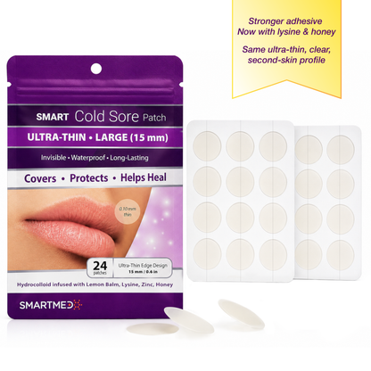 Smart Cold Sore Patch Soothing Ultra Thin 15mm