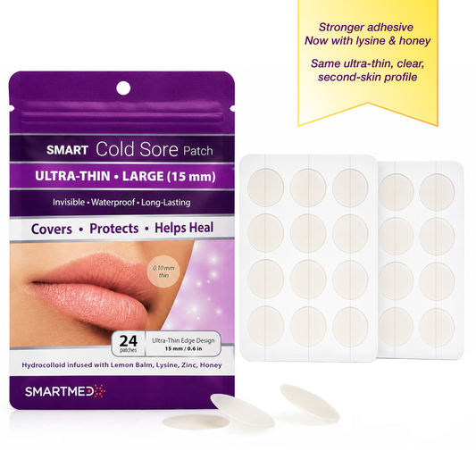 Smart Cold Sore Patch Soothing Ultra Thin 15mm