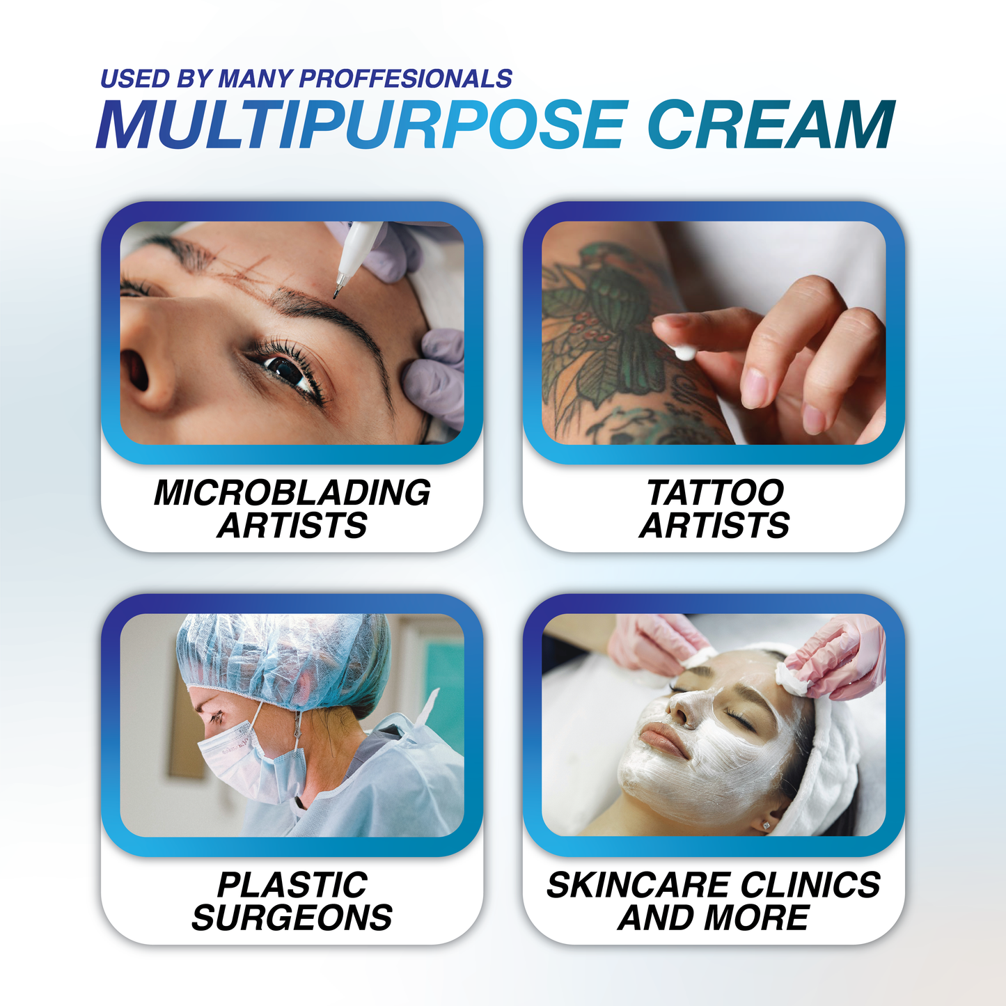 SMART Numb - Topical Numbing Cream for Tattoos, Pain, Cosmetic Procedures