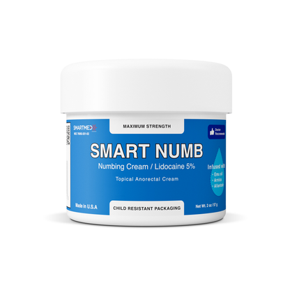 SmartMed Skincare Duo: SmartNumb 5% Lidocaine Cream + Cover Dot Acne Care